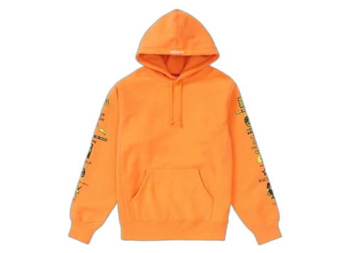 Supreme Menace Hooded Sweatshirt Bright Orange