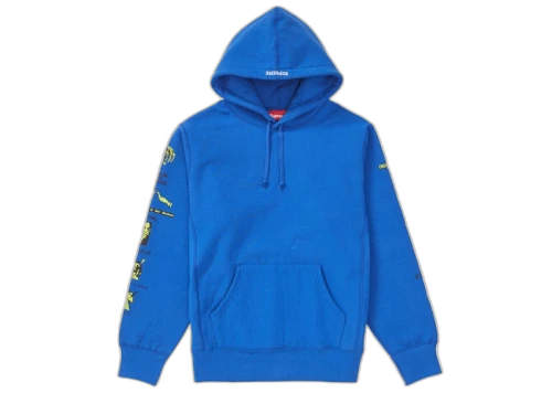 Supreme Menace Hooded Sweatshirt Royal