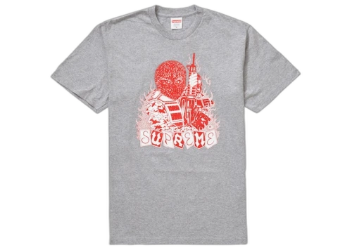 Supreme Mercenary Tee Heather Grey