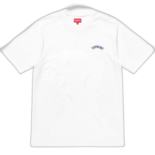 Supreme Mesh Arc Logo Tee White