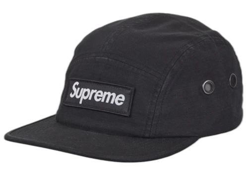 Supreme Military Camp Cap (SS25) Black