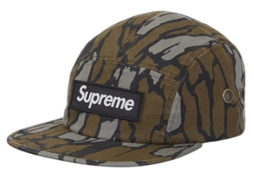 Supreme Military Camp Cap (SS25) Mossy Oak Trebark Camo