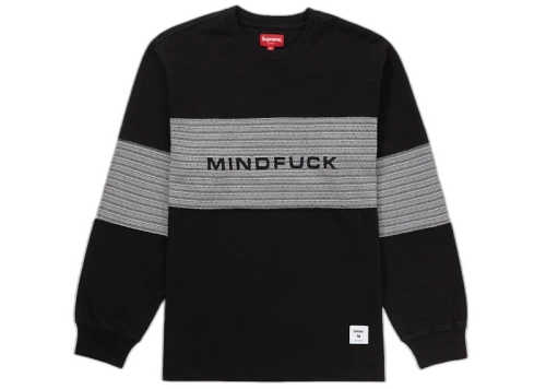 Supreme Mindfuck L/S Tee Black