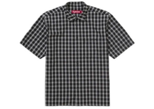 Supreme Mini Plaid S/S Shirt Black