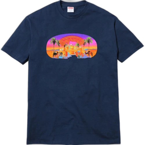 Supreme Mirage Tee Navy