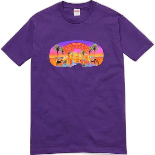 Supreme Mirage Tee Purple