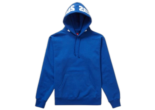 Supreme Mirrored Logo Hooded Sweatshirt (FW19) Royal