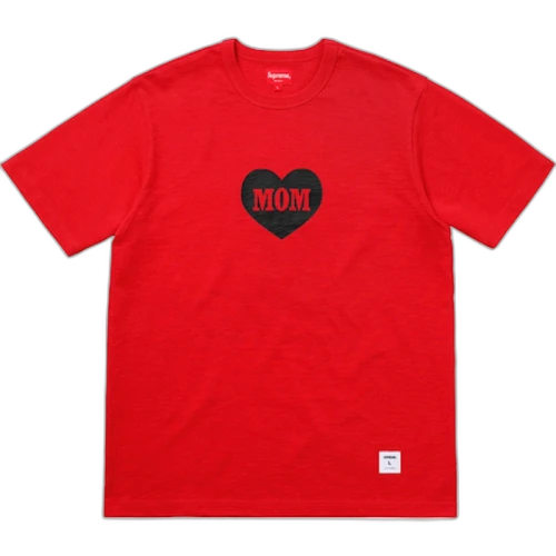 Supreme Mom SS Top Red