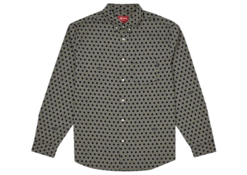 Supreme Monogram Shirt Navy