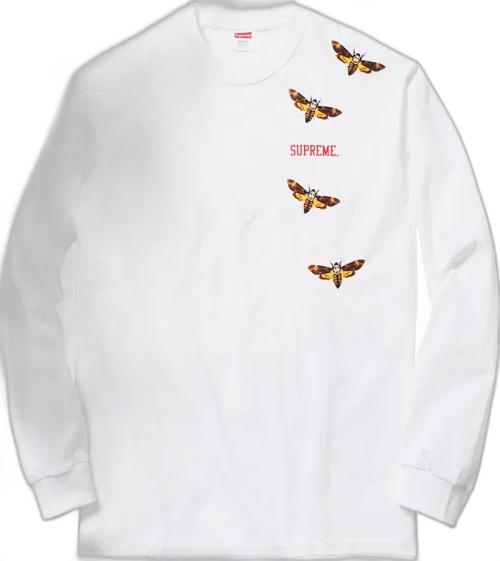 Supreme Moth Tee White