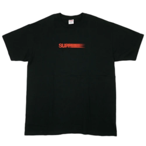 Supreme Motion Logo Tee Black/Red
