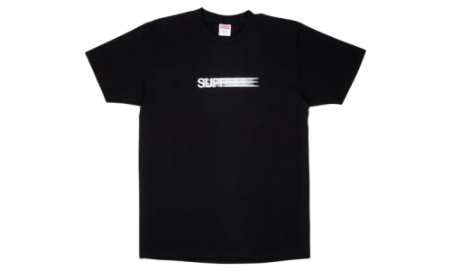 Supreme Motion Logo Tee Black