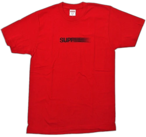 Supreme Motion Logo Tee Red