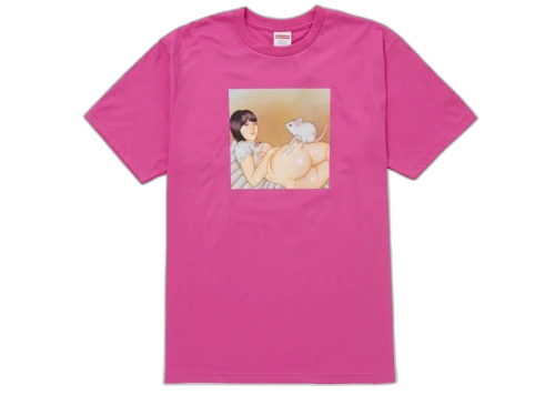 Supreme Mouse Tee (SS25) Fuchsia