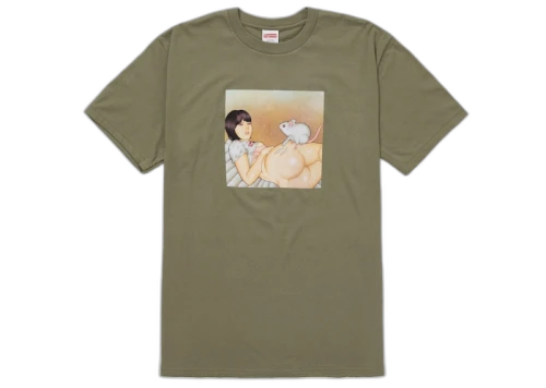 Supreme Mouse Tee (SS25) Olive