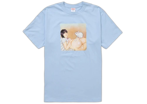 Supreme Mouse Tee (SS25) Powder Blue