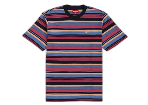 Supreme Multi Stripe SS Top (SS19) Navy