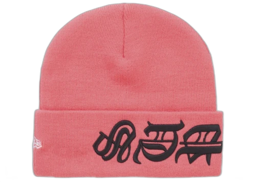 Supreme New Era Blackletter Beanie Watermelon
