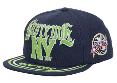 Supreme New York 6-Panel Navy