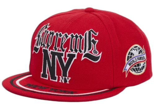 Supreme New York 6-Panel Red