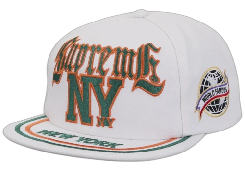 Supreme New York 6-Panel White