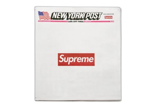 Supreme New York Post (Late City Final Edition) Newspaper White/Red