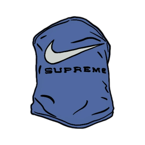 Supreme Nike Neck Warmer Blue
