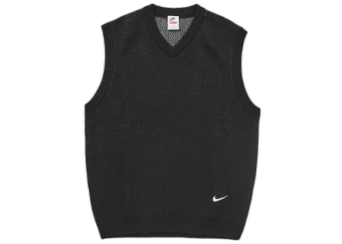 Supreme Nike Sweater Vest Black