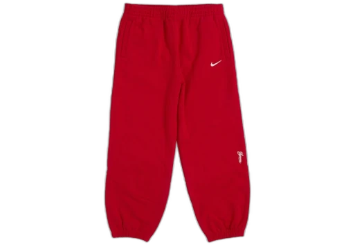 Supreme Nike Sweatpant (SS25) Red