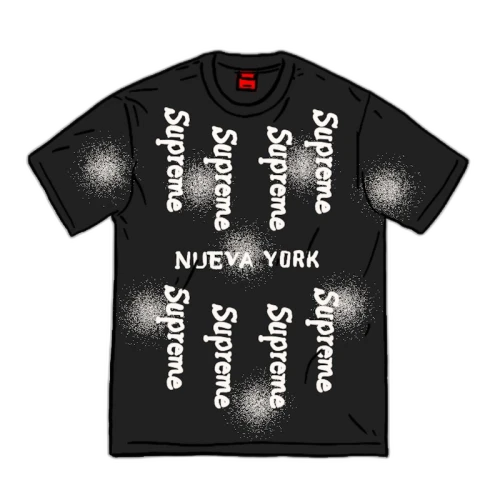 Supreme Nueva York S/S Top Black