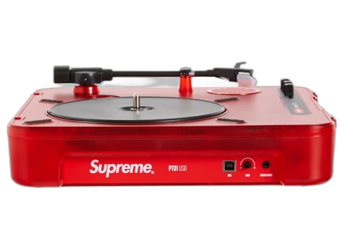 Supreme Numark PT01 Portable Turntable Red