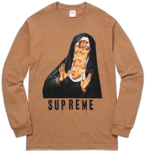 Supreme Nun LS Tee Mocha
