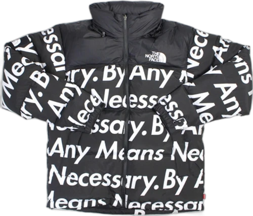 Supreme Nuptse Jacket Black