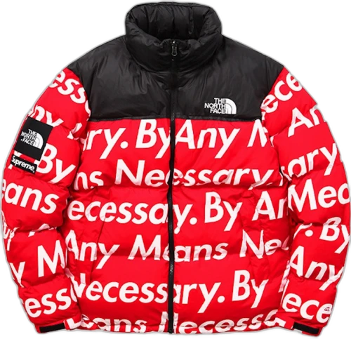 Supreme Nuptse Jacket Red