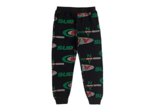 Supreme NY Waffle Thermal Pant Black