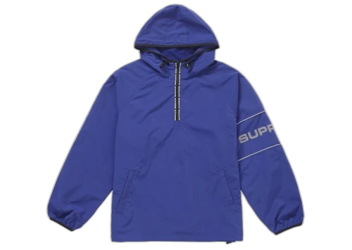 Supreme Nylon Ripstop Hooded Pullover Royal