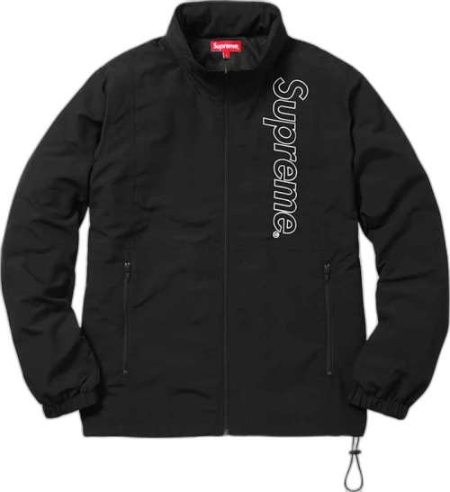 Supreme Nylon Windbreaker Black