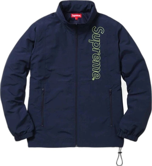 Supreme Nylon Windbreaker Navy