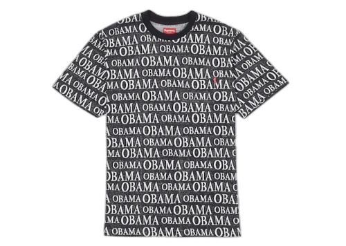 Supreme Obama Jacquard S/S Top Black