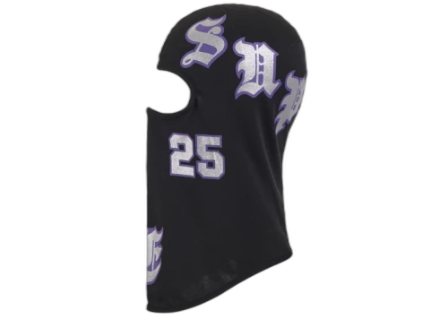 Supreme Old English Lightweight Balaclava Black