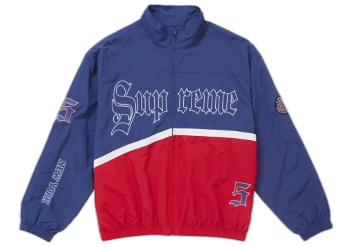 Supreme Old English Track Jacket Light Navy