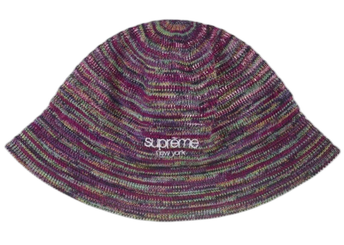 Supreme Open Knit Crusher Multicolor