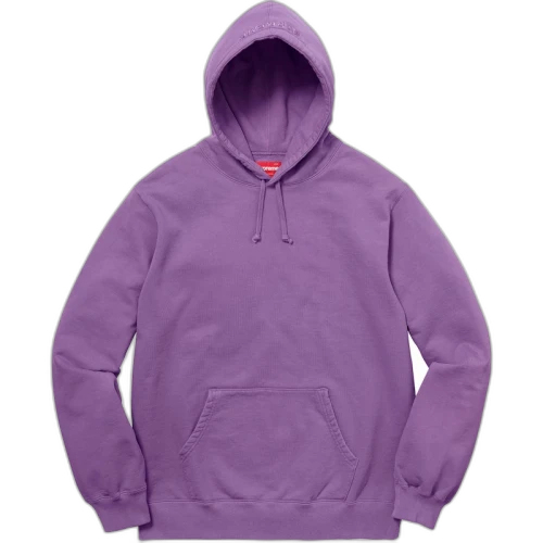 Supreme Overdyed Hooded Sweatshirt (SS18) Purple