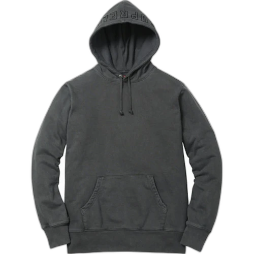 Supreme Overdyed Hoodie Black
