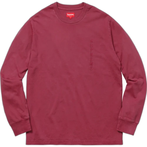 Supreme Overdyed L/S Top Magenta