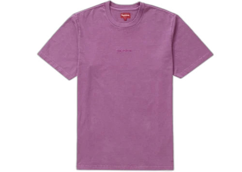 Supreme Overdyed Tee (SS19) Magenta