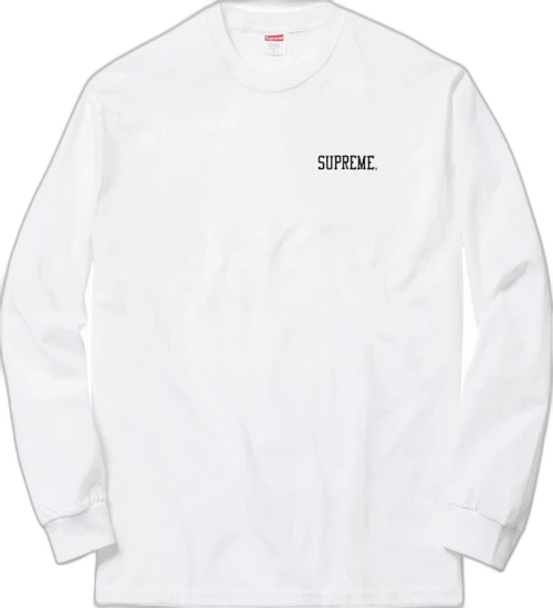Supreme Overfiend LS Tee White