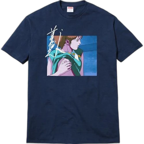 Supreme Overfiend Touch Tee Navy