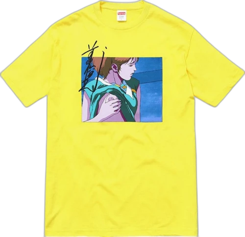 Supreme Overfiend Touch Tee Yellow