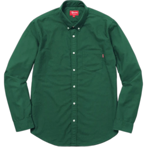Supreme Oxford Shirt Green